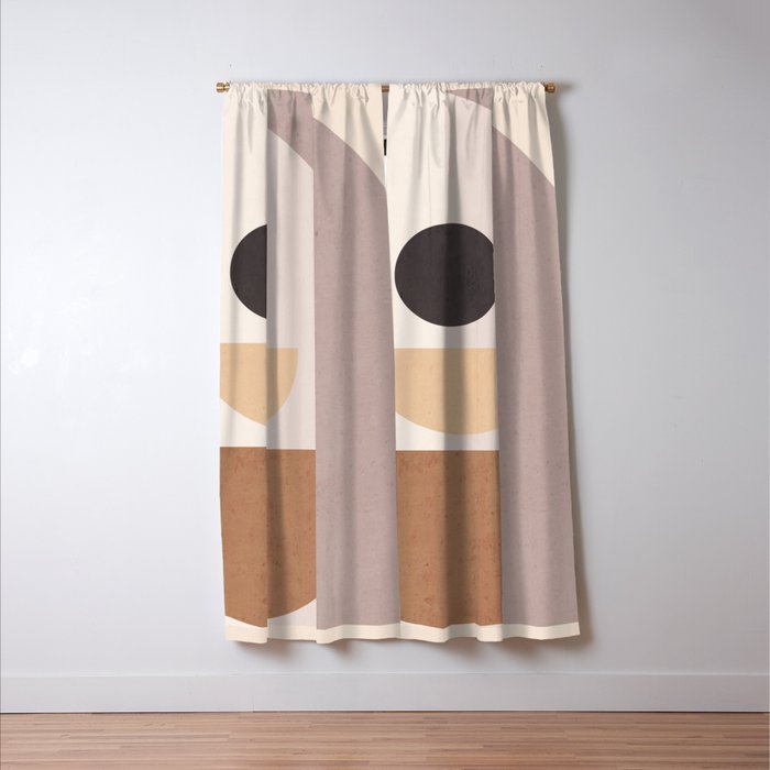 Abstract Art / Shapes 28 Window Curtain Gallery Image 3