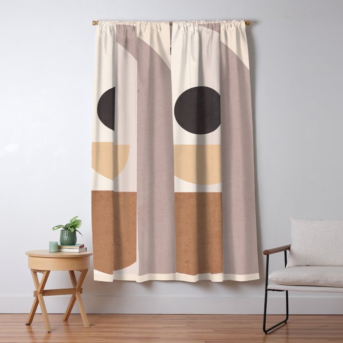 Abstract Art / Shapes 28 Window Curtain Gallery Image 5