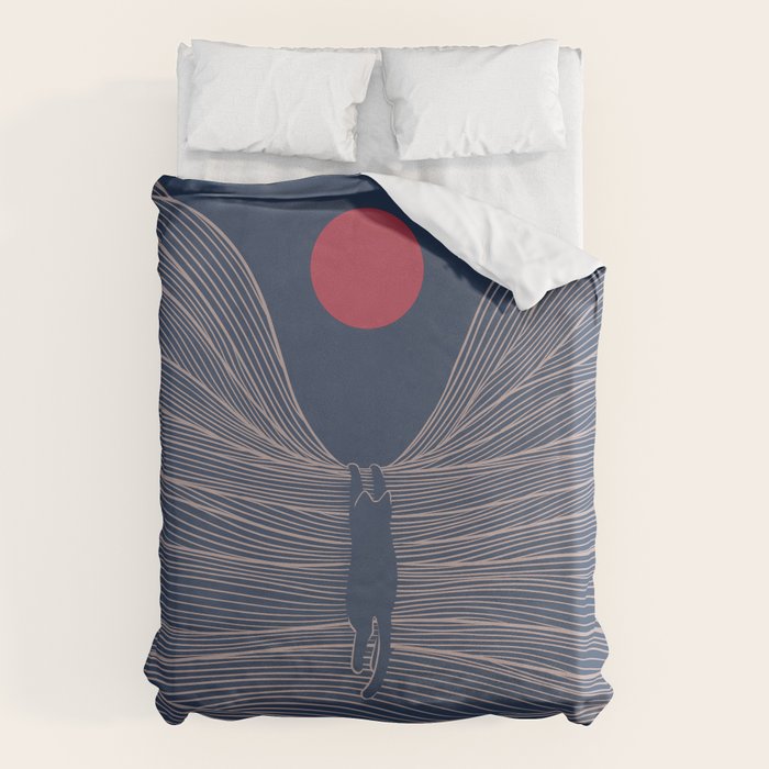 Cat Landscape 189 Duvet Cover Gallery Image 1