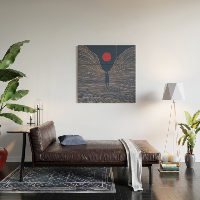 Cat Landscape 189 Wood Wall Art Gallery Image 2
