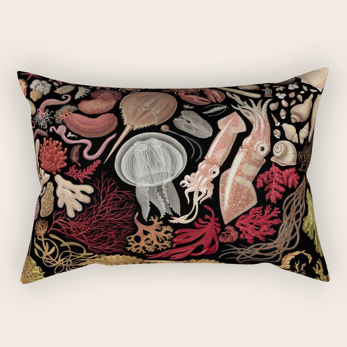 Intertidal Life of the North Atlantic (without species list) Rectangular Pillow Gallery Image 2