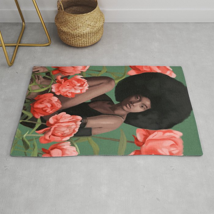 Garden of Peonies Rug Gallery Image 1
