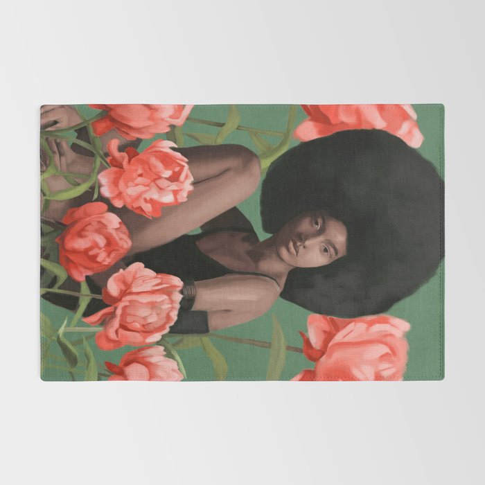 Garden of Peonies Rug Gallery Image 2