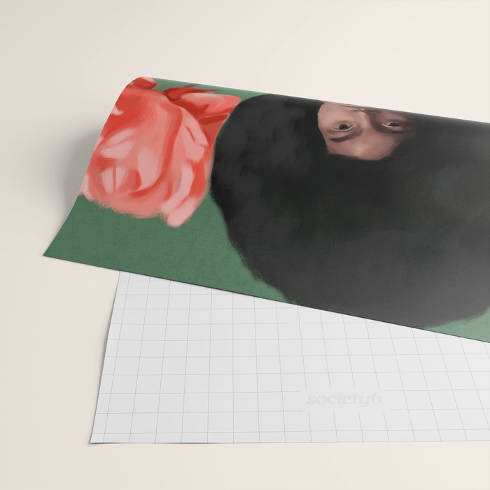 Garden of Peonies Wrapping Paper Gallery Image 2