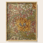 William Morris Vintage Autumnal Honeysuckle & and Tulip 1876 Serving Tray Gallery Image 1