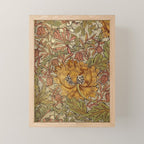 William Morris Vintage Autumnal Honeysuckle & and Tulip 1876 Mini Art Print Gallery Image 1