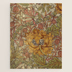 William Morris Vintage Autumnal Honeysuckle & and Tulip 1876 Jigsaw Puzzle Gallery Image 1