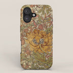 William Morris Vintage Autumnal Honeysuckle & and Tulip 1876 iPhone Case Gallery Image 1