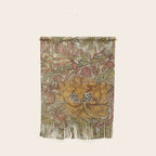 William Morris Vintage Autumnal Honeysuckle & and Tulip 1876 Wall Hanging Gallery Image 1