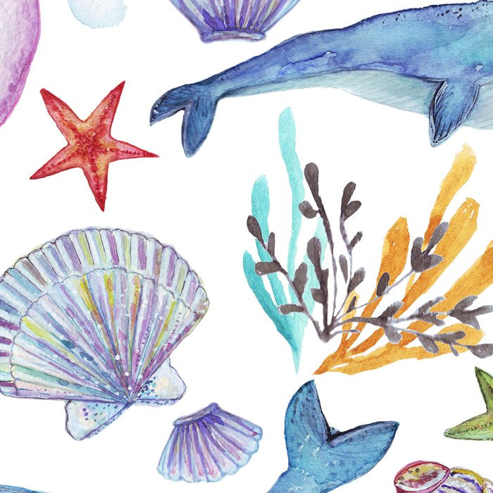 under the sea watercolor Coffee Mug Gallery Image 2