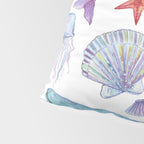under the sea watercolor Pillow Sham Gallery Image 4