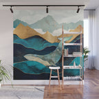 Blue Whale Wall Mural Gallery Image 1