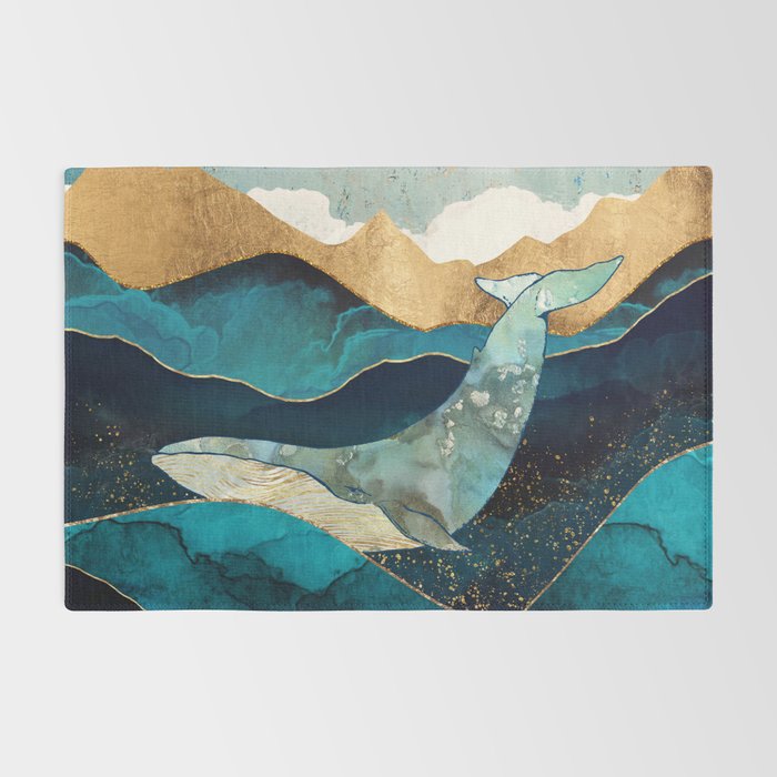 Blue Whale Rug Gallery Image 2