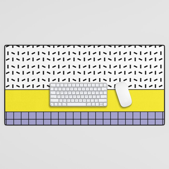 Memphis Pattern 30 / 80s - 90s Retro Desk Mat Gallery Image 1
