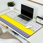Memphis Pattern 30 / 80s - 90s Retro Desk Mat Gallery Image 2