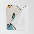 Lump Birds Throw Blanket Gallery Image 3