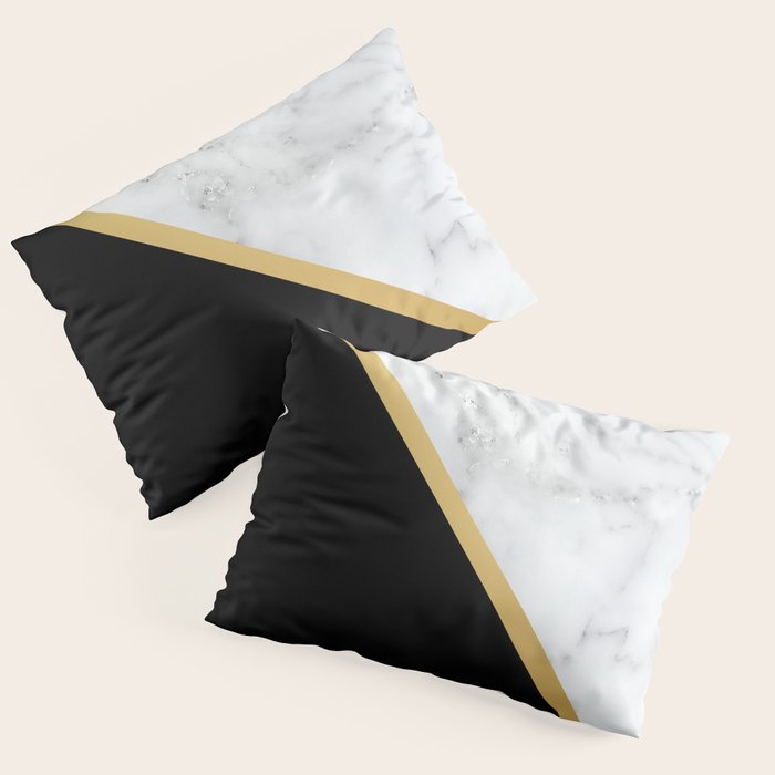 Marble, Stone, Color Block, Minimalist Art Pillow Sham Gallery Image 3