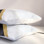 Marble, Stone, Color Block, Minimalist Art Pillow Sham Gallery Image 3