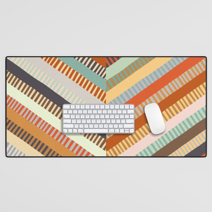 Fall Grandmother's Quilt II Desk Mat Gallery Image 1