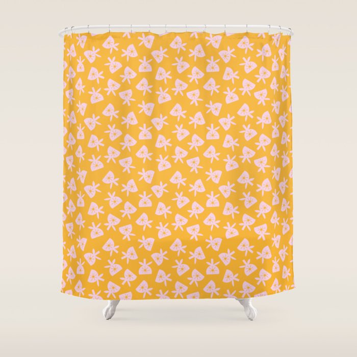 Mod Scattered Buds Shower Curtain Gallery Image 1