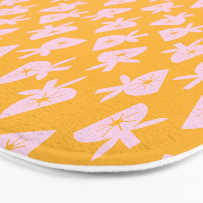 Mod Scattered Buds Bath Mat Gallery Image 3