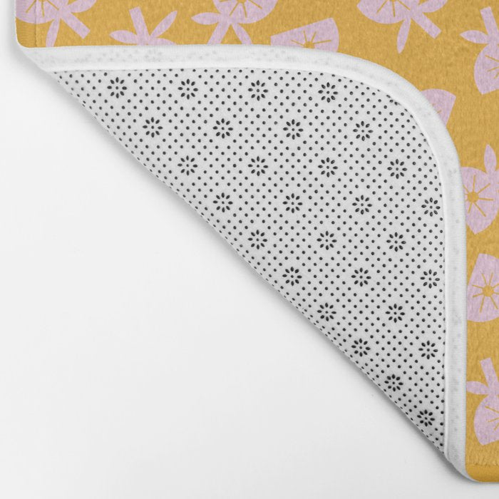 Mod Scattered Buds Bath Mat Gallery Image 2