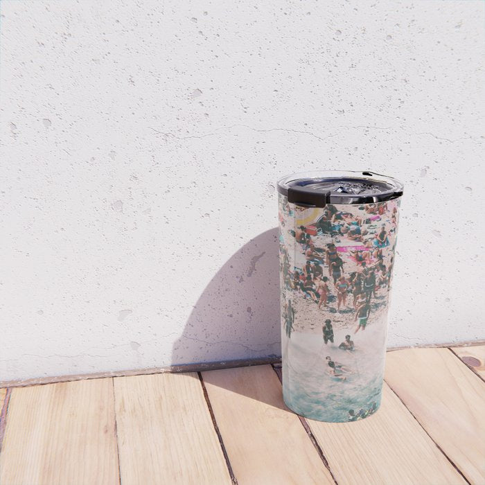 Swan on the Beach Travel Mug Gallery Image 4