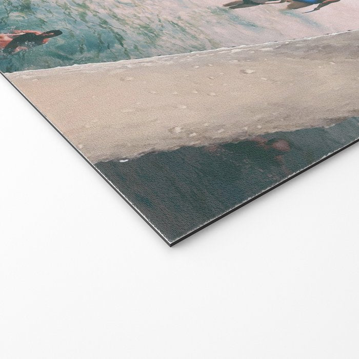 Swan on the Beach Welcome Mat Gallery Image 2