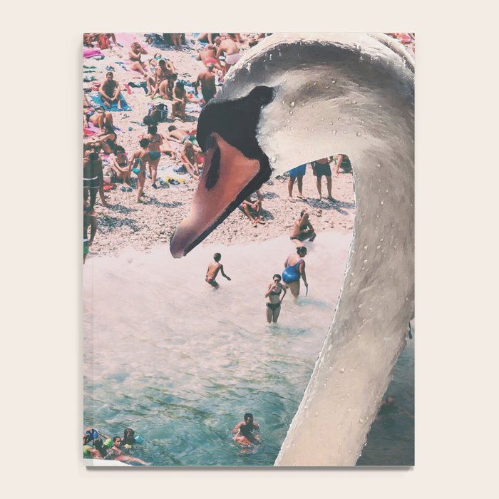 Swan on the Beach Notebook Gallery Image 4