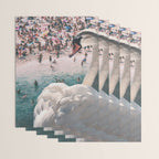 Swan on the Beach Wrapping Paper Gallery Image 3