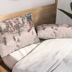 Swan on the Beach Pillow Sham Gallery Image 2