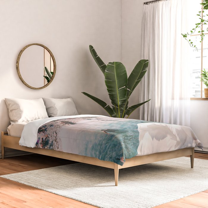 Swan on the Beach Comforter Gallery Image 2