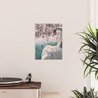 Swan on the Beach Poster Gallery Image 2