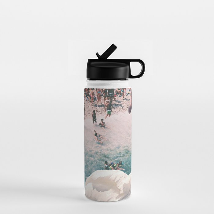 Swan on the Beach Water Bottle Gallery Image 1