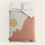 Cat Landscape 118C: Purrfect Campsite C Comforter Gallery Image 6