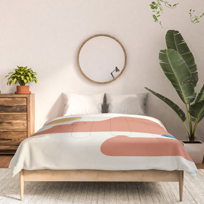 Cat Landscape 118C: Purrfect Campsite C Comforter Gallery Image 3