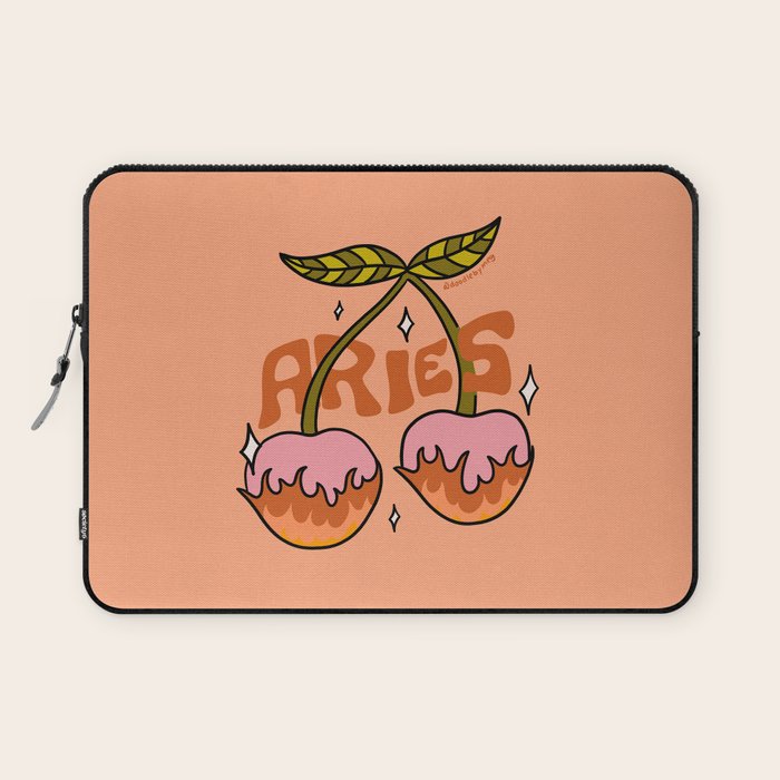 Aries Cherries Laptop Sleeve Gallery Image 1