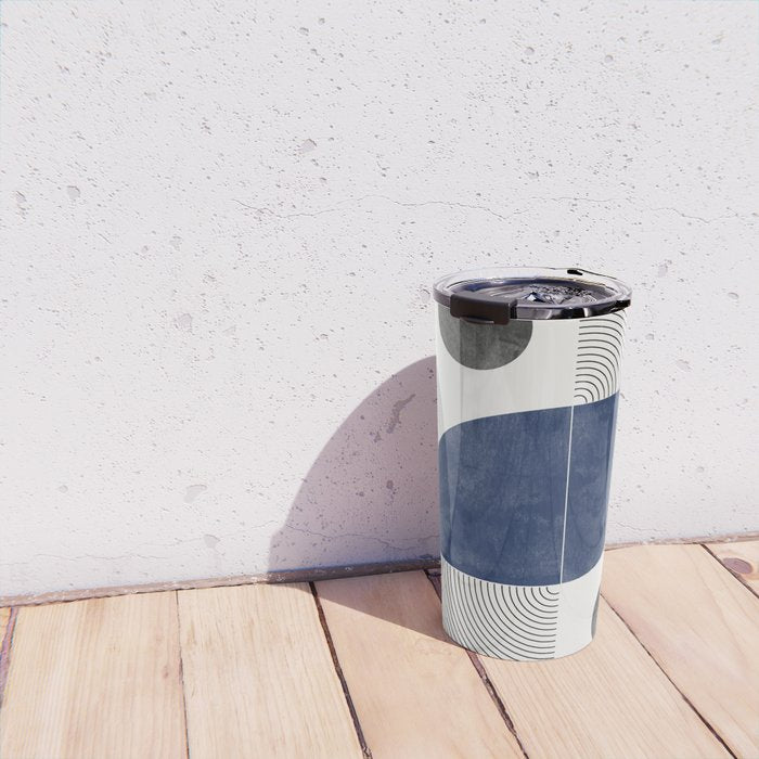 Geometric Shape 02 Travel Mug Gallery Image 4