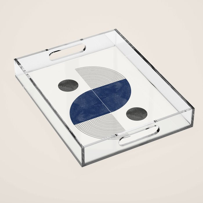 Geometric Shape 02 Acrylic Tray Gallery Image 1