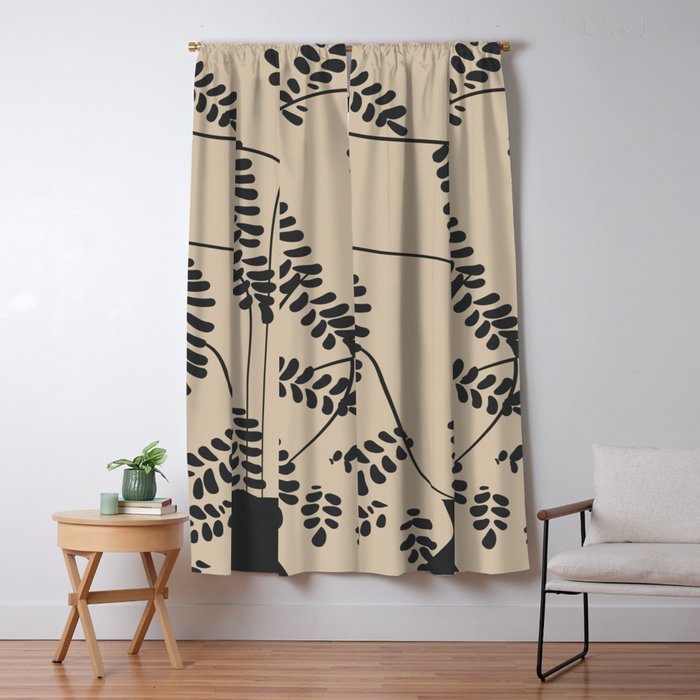 Branched out 2 Window Curtain Gallery Image 1