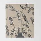 Branched out 2 Throw Blanket Gallery Image 2