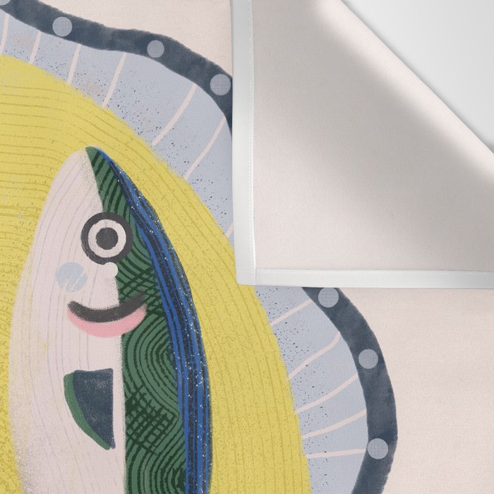 Fish On A Plate Wall Tapestry Gallery Image 3