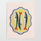Fish On A Plate Poster Gallery Image 4