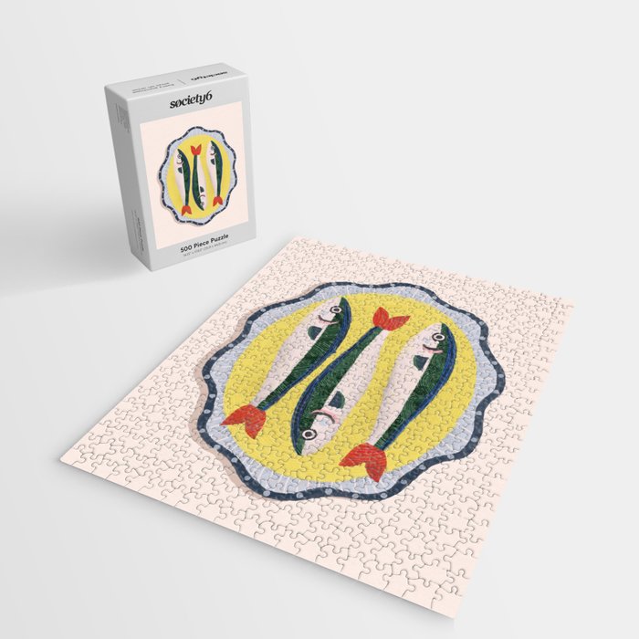 Fish On A Plate Jigsaw Puzzle Gallery Image 2