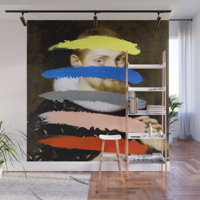 Composition 738 Wall Mural Gallery Image 1