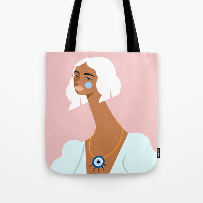 Mint Dress Tote Bag Gallery Image 1