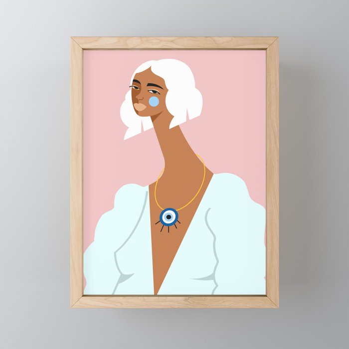 Mint Dress Mini Art Print Gallery Image 1