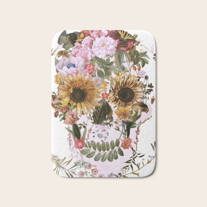 Circle Of Life Skullw Bath Mat