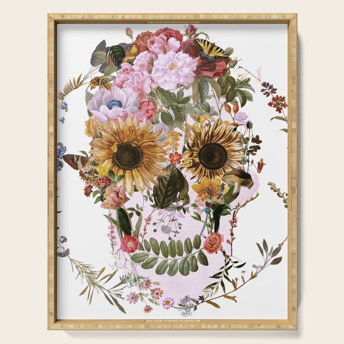 Circle Of Life Skullw Serving Tray Gallery Image 1