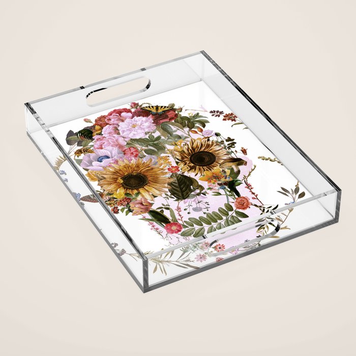 Circle Of Life Skullw Acrylic Tray Gallery Image 1